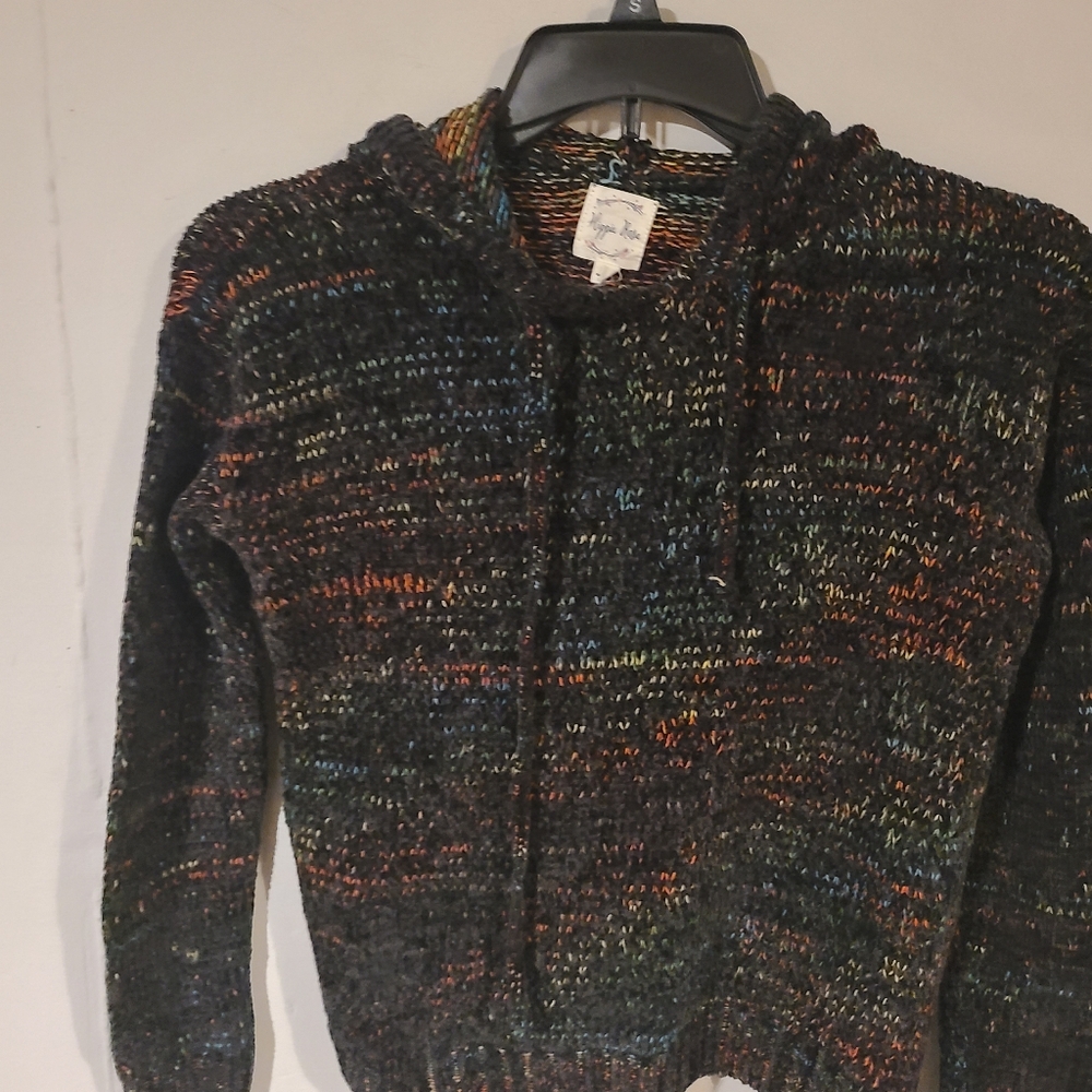 Multicolor Knit Womans Sweater